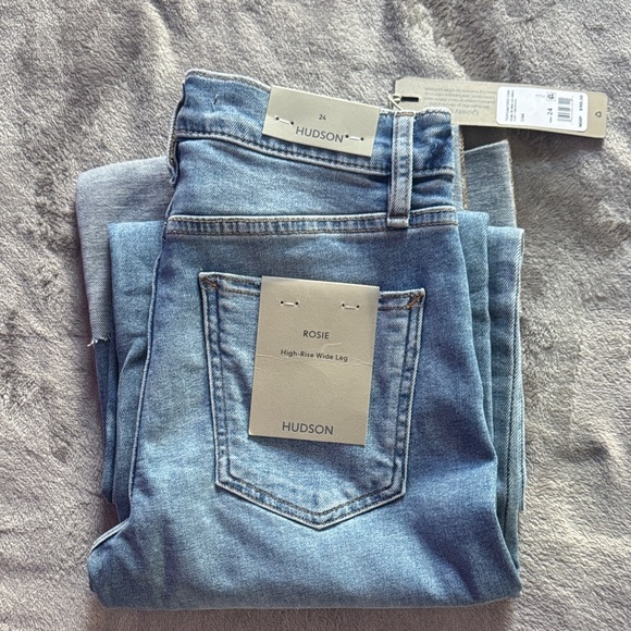 Hudson Jeans Denim - Hudson Jeans Women's Sky Blue High-Rise Denim